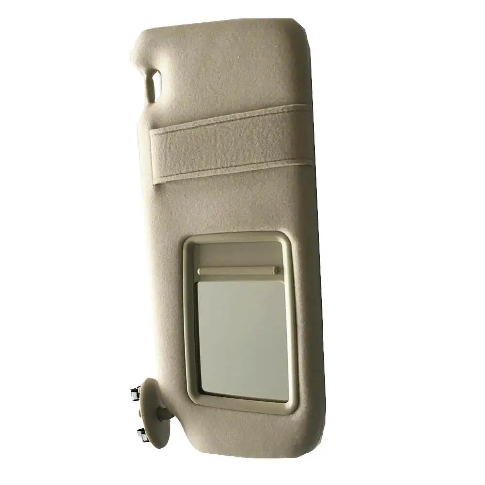 New Set of 2 Left and Right Side  Sun Visors Two Colors Gray Beige OEM 74320-06780-E0 For Camry 2007-2011