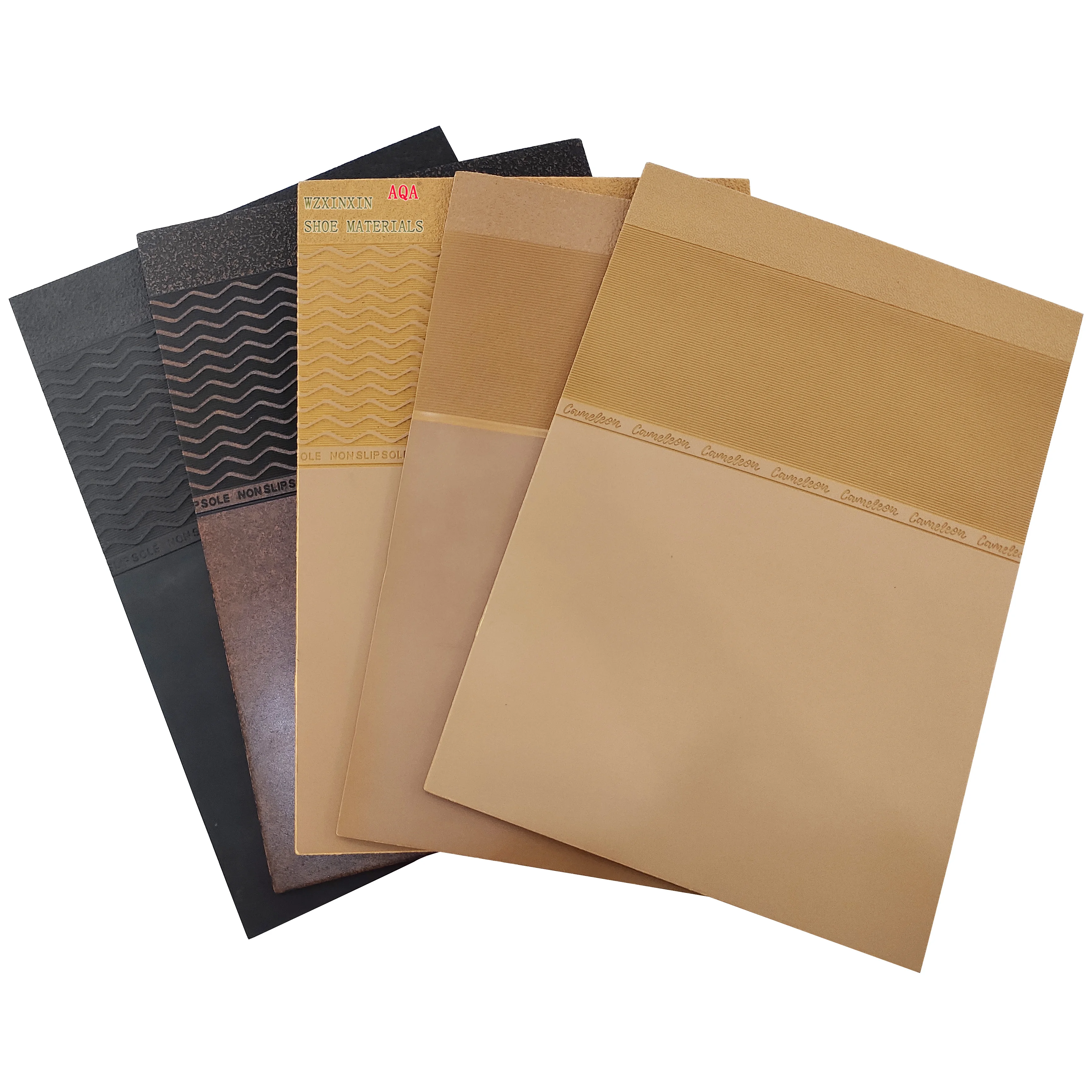 New arrive footwear material  nonslip design durable high abrasion rubber outsole sheet for women high heel shoe sole