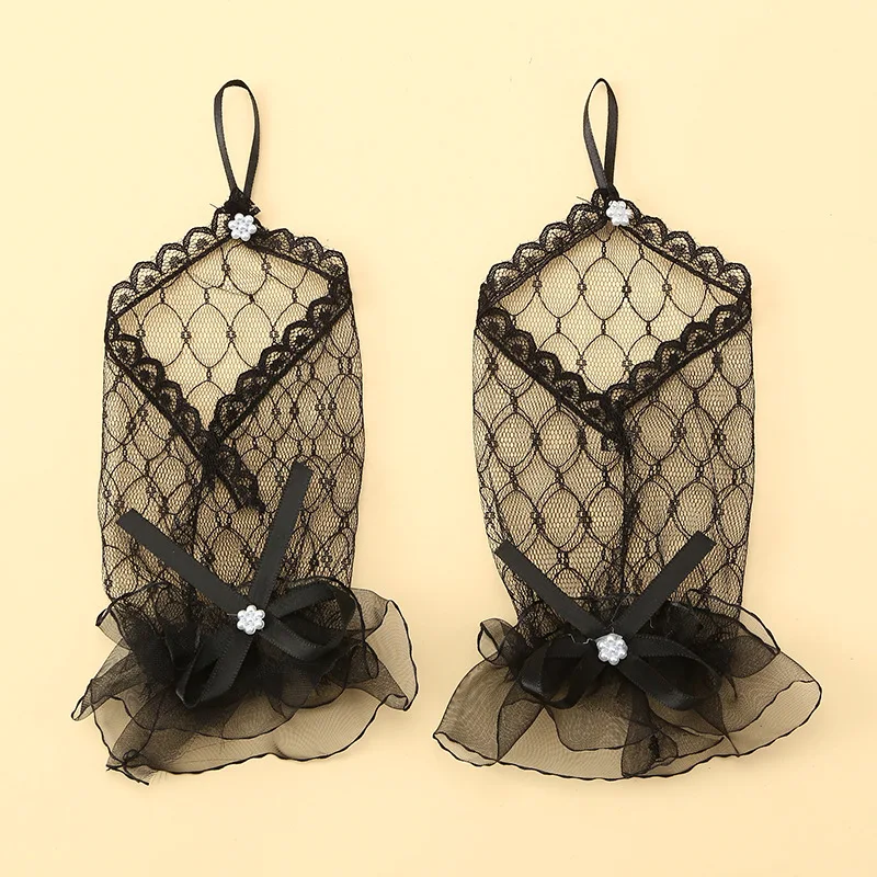 TY lace mesh hook finger gloves Opera Holiday Party Birthday Carnival Dancing Costume Accessories Glove costumes and accessories