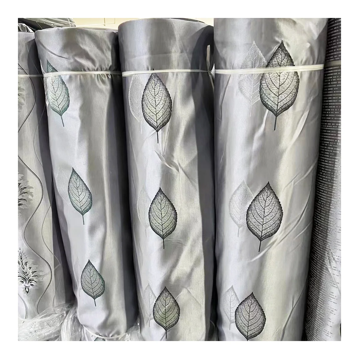 Высококачественная роскошная дизайнерская жаккардовая обивка для домашнего текстиля гостиничных штор