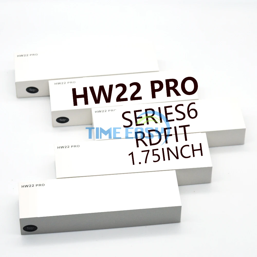 2021 беспроводной зарядки HW22pro Смарт-часы otate Кнопка 1,78 дюймов рекламный экран Смарт-диапазон для IOS Android телефон сердечного ритма, Смарт-часы HW22pro