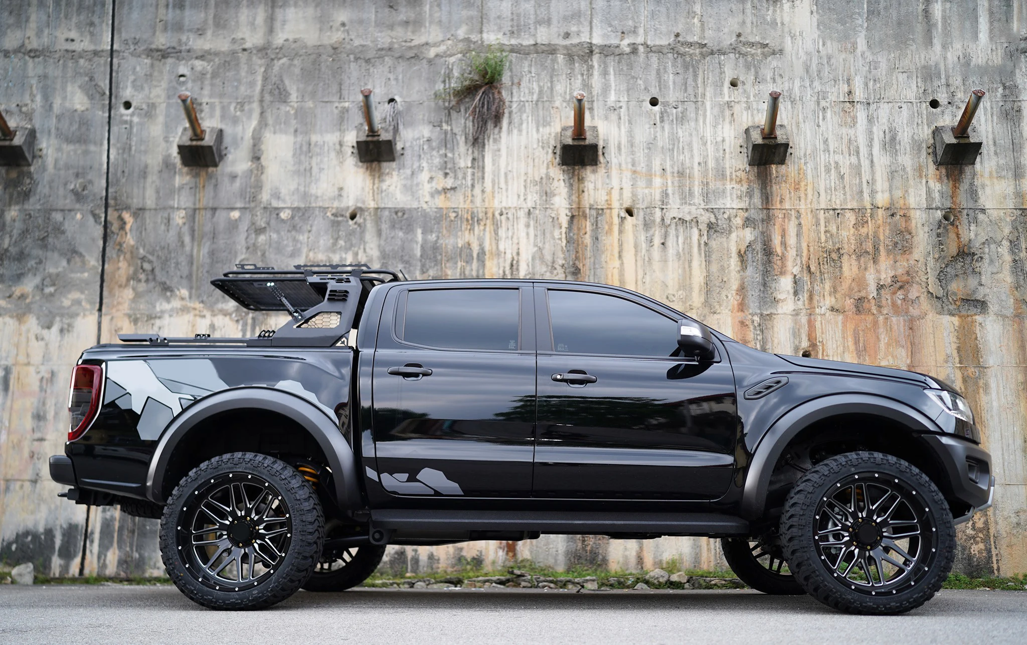 Pick Up 4x4 Car Accessories Steel Sport Roll Bar For Ford Ranger Raptor 2021