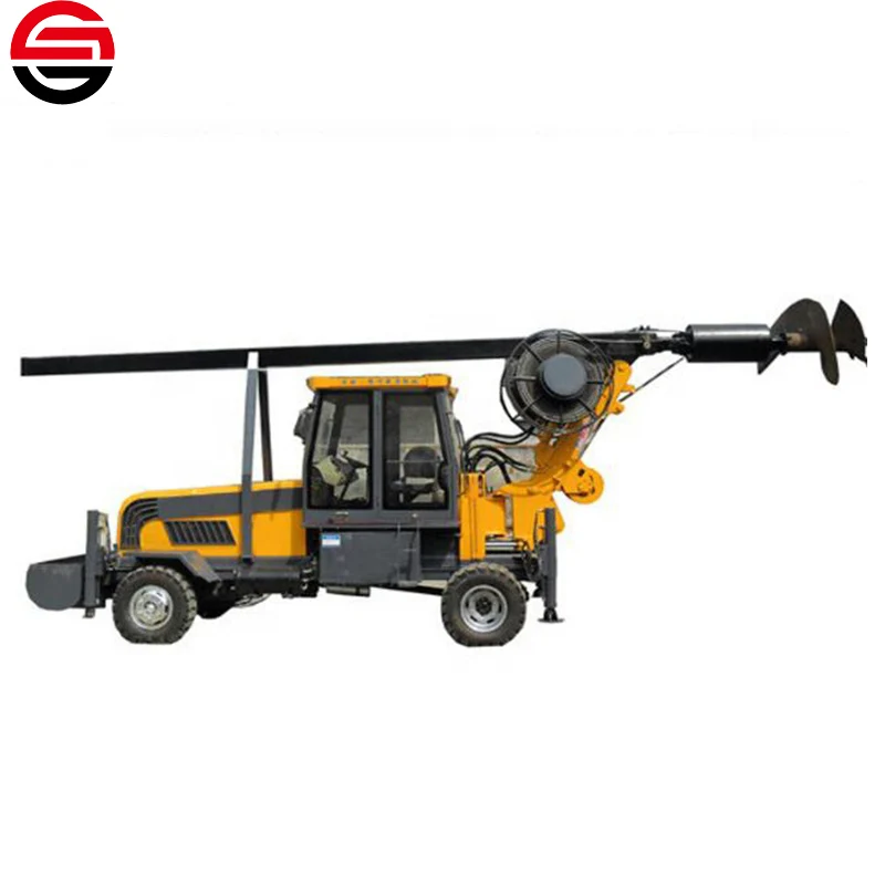 construction machinery KJ311 wheel type hydraulic tunnelling drilling rig