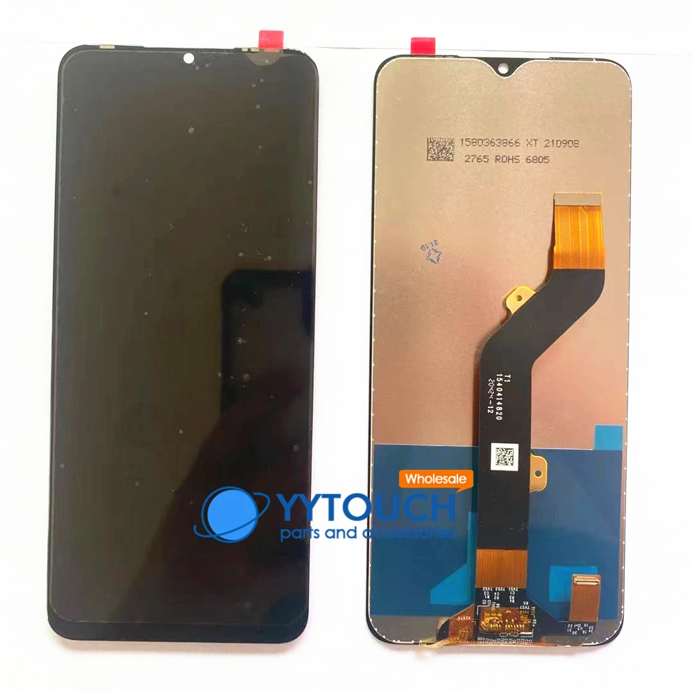 ЖК-дисплей с дигитайзером сенсорного экрана в сборе для tecno spark 7p KF7