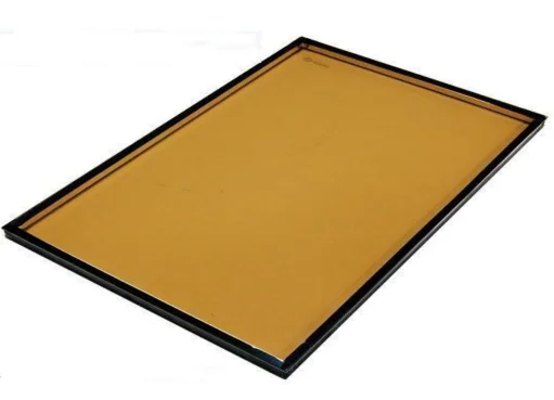 Insulated glass windows vacuum price flexible space bars soundproof double glazed aluminium glass