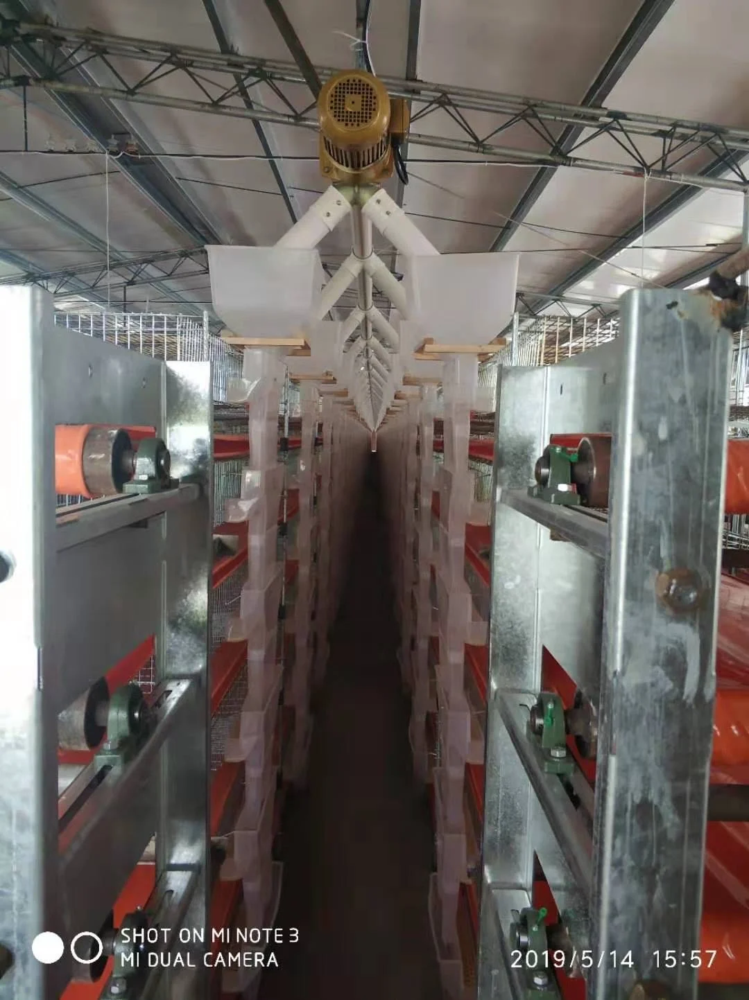 factory price H type 6 tiers quail cage