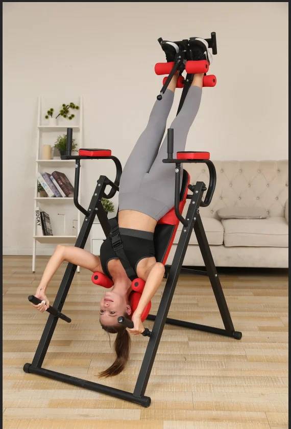 Multi-functional 6 in 1 training equipment pull up station push up chinning arm and body exercise inversion table