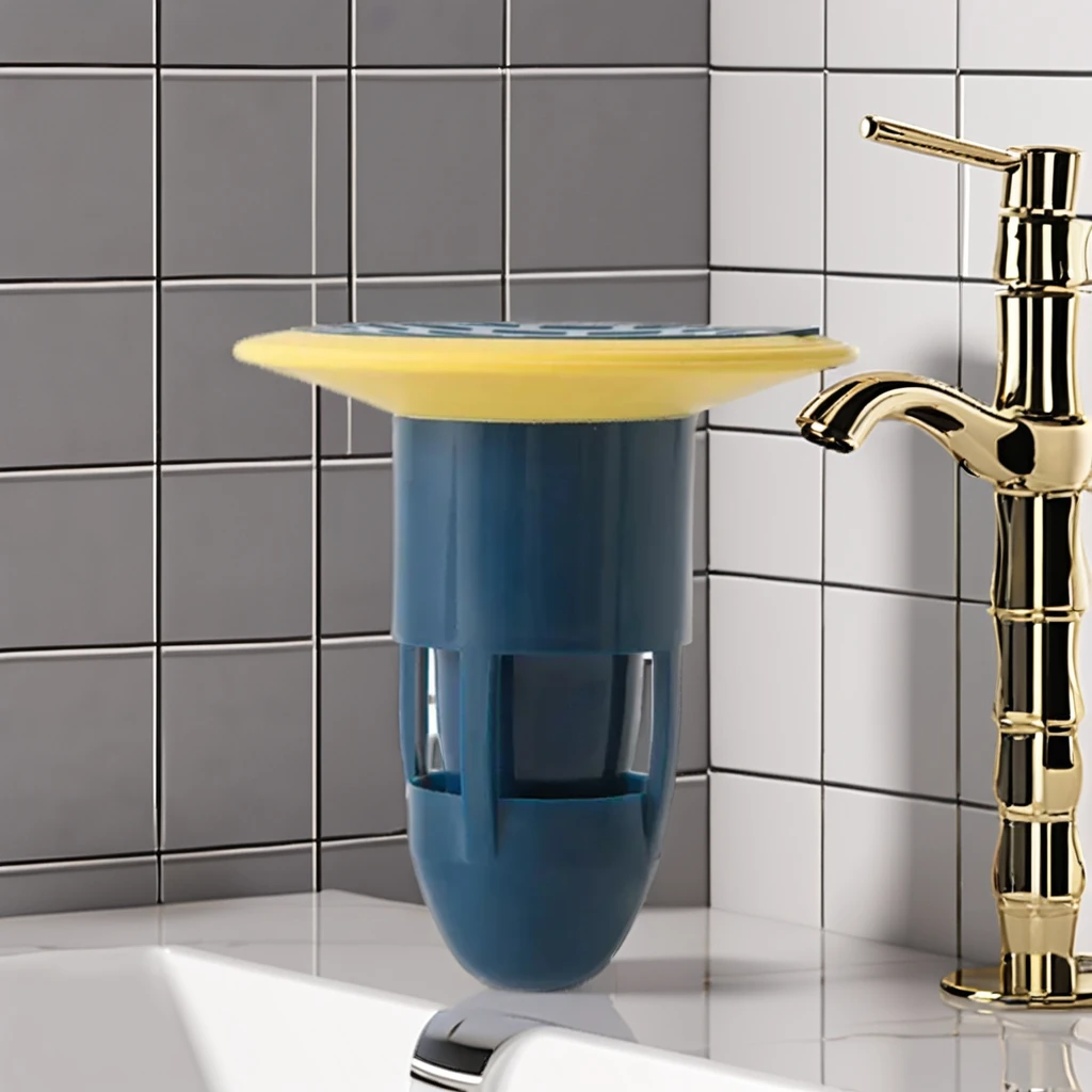 Anti-odor Household Bathroom Floor Drain Cover Insect-Proof Water Strainer Deodorant Filter Made Durable Sponge Scouring Pads