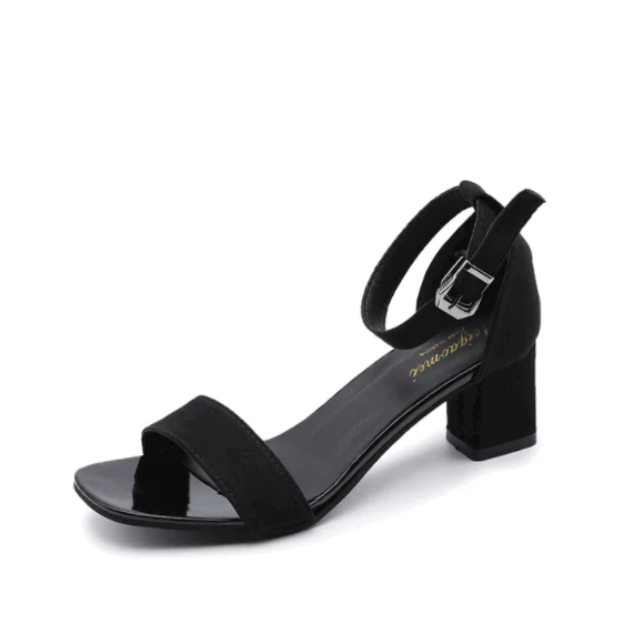 Wholesale high heel shoes For Woman shoes comfortable Fashion black Women Sandals