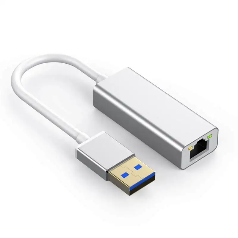 Support Nintendo PSP USB3.0 to RJ45 Network 10/100/1000 Mbps Gigabit Ethernet Adapter