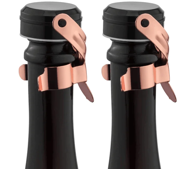 Professional Stainless Steel Bottle Sealer for Champagne Prosecco & Sparkling Wine, Champagne Saver Pl