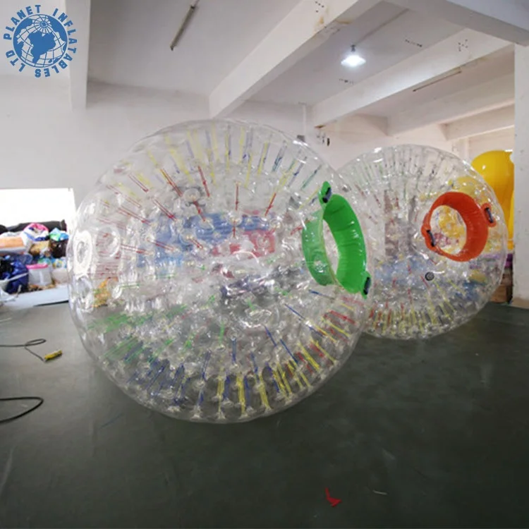 2m Durable PVC Adults Human Zorb Ball Inflatable Rolling Ball on Grass Land