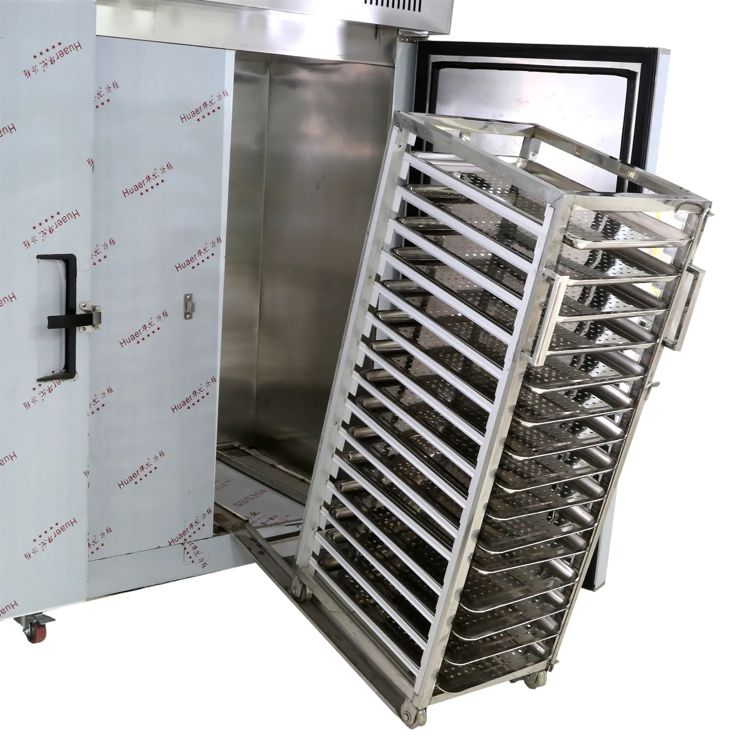 Industrial refrigeration flash fish freezing blast deep freezer equipment