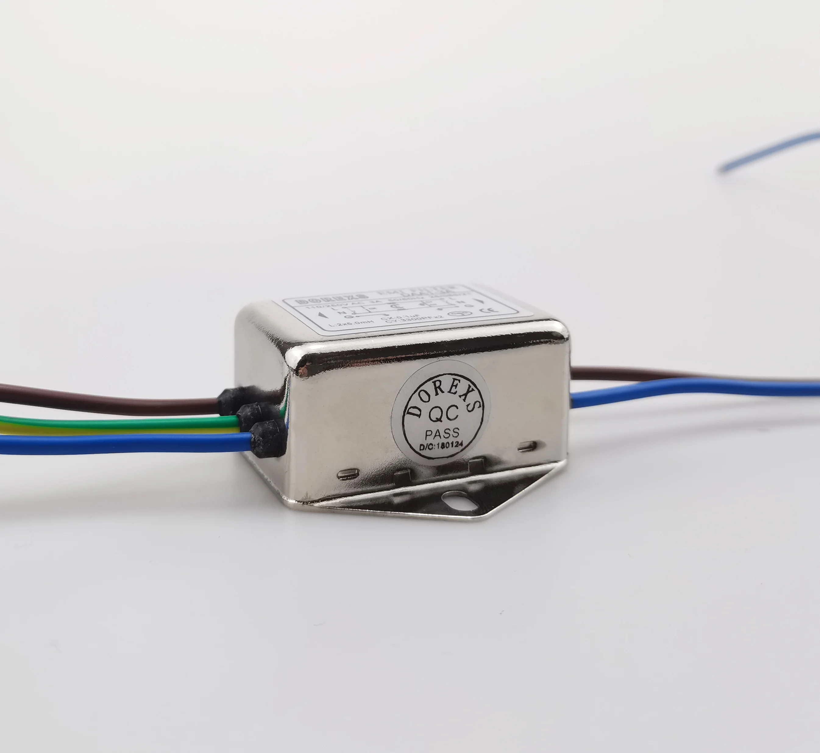  Подавитель шума силовой фильтр 220 В EMI 1A 3A 6A