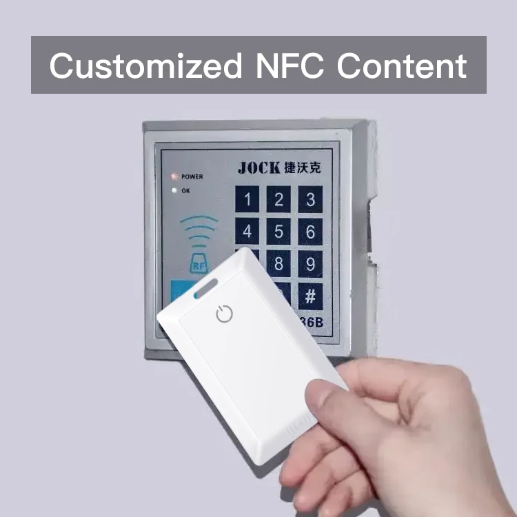 Long Range Bluetooth Low Energy Waterproof Keychain Beacon Portable NFC Ble 5.1 Beacon