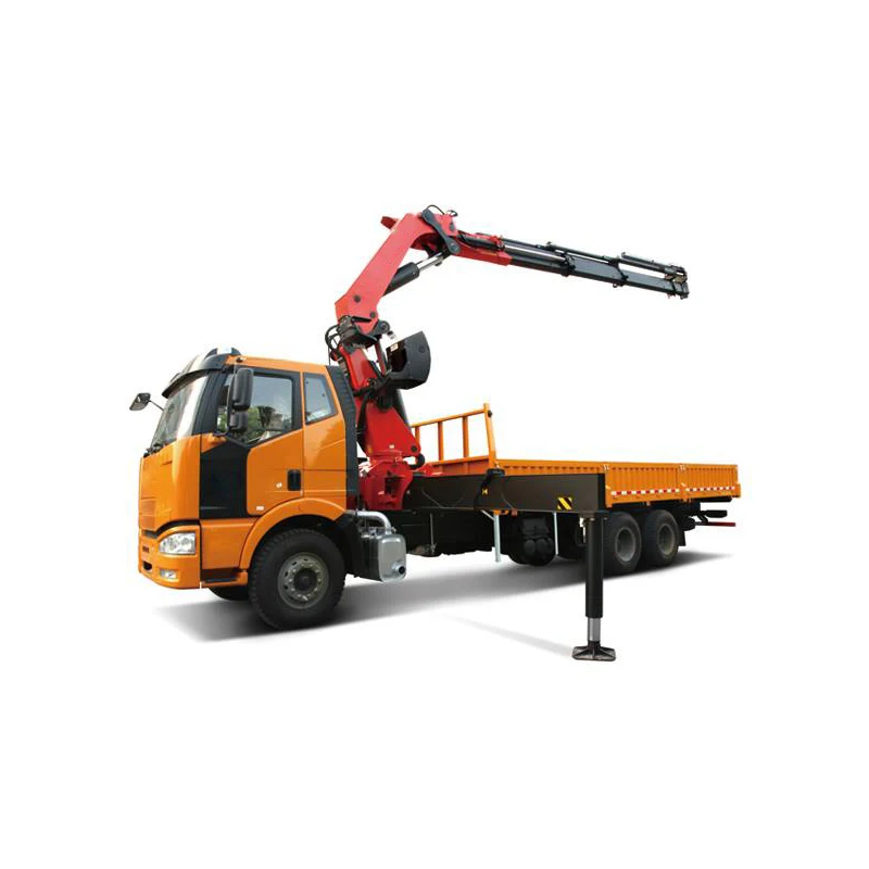 Construction Heavy Lift Hydraulic Mobile Truck Crane 5 Ton Stiff Boom Crane SPS12500 for Hot Sale