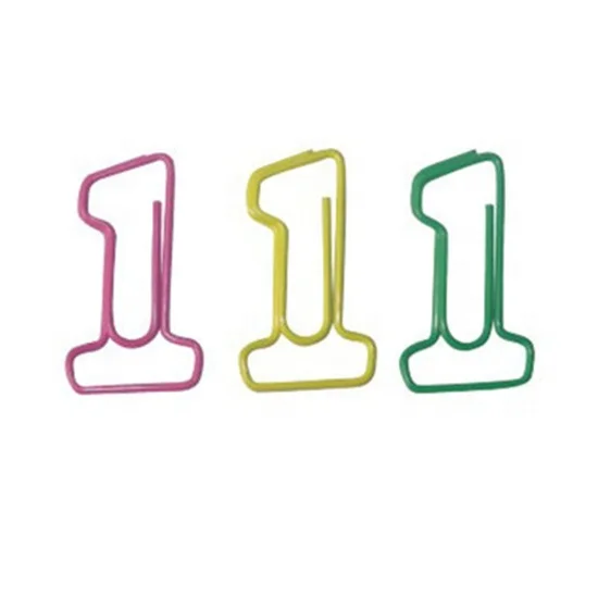 Novelty paper clips metal unique dollar Symbol metal bookmark paper clips