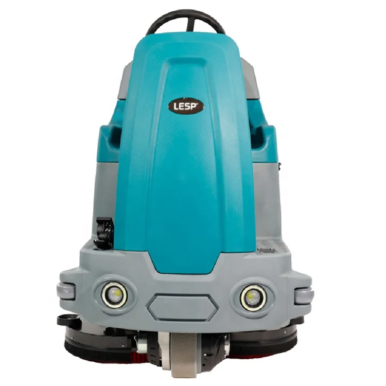Hot Sales SJ860 Commercial-Grade Ride on Floor Scrubber Machine for Airports and Terminals