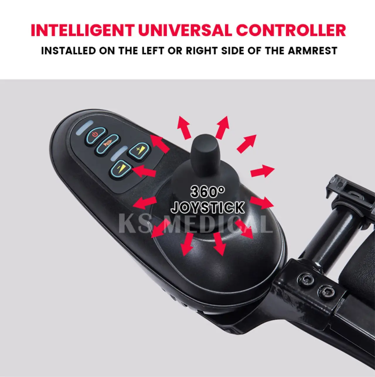 KSM- 302Plus High Quality Stair Climbing Cart Powered and Foldable Hand Trolley to Lift Goods or People Up Stairs