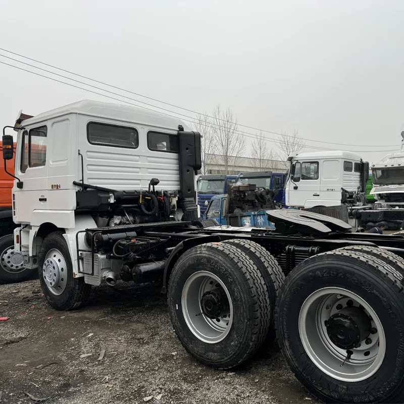 Китай хорошая цена трактор Shacman F3000 низкая кабина wp380 правосторонний мини-грузовик с хорошим состоянием
