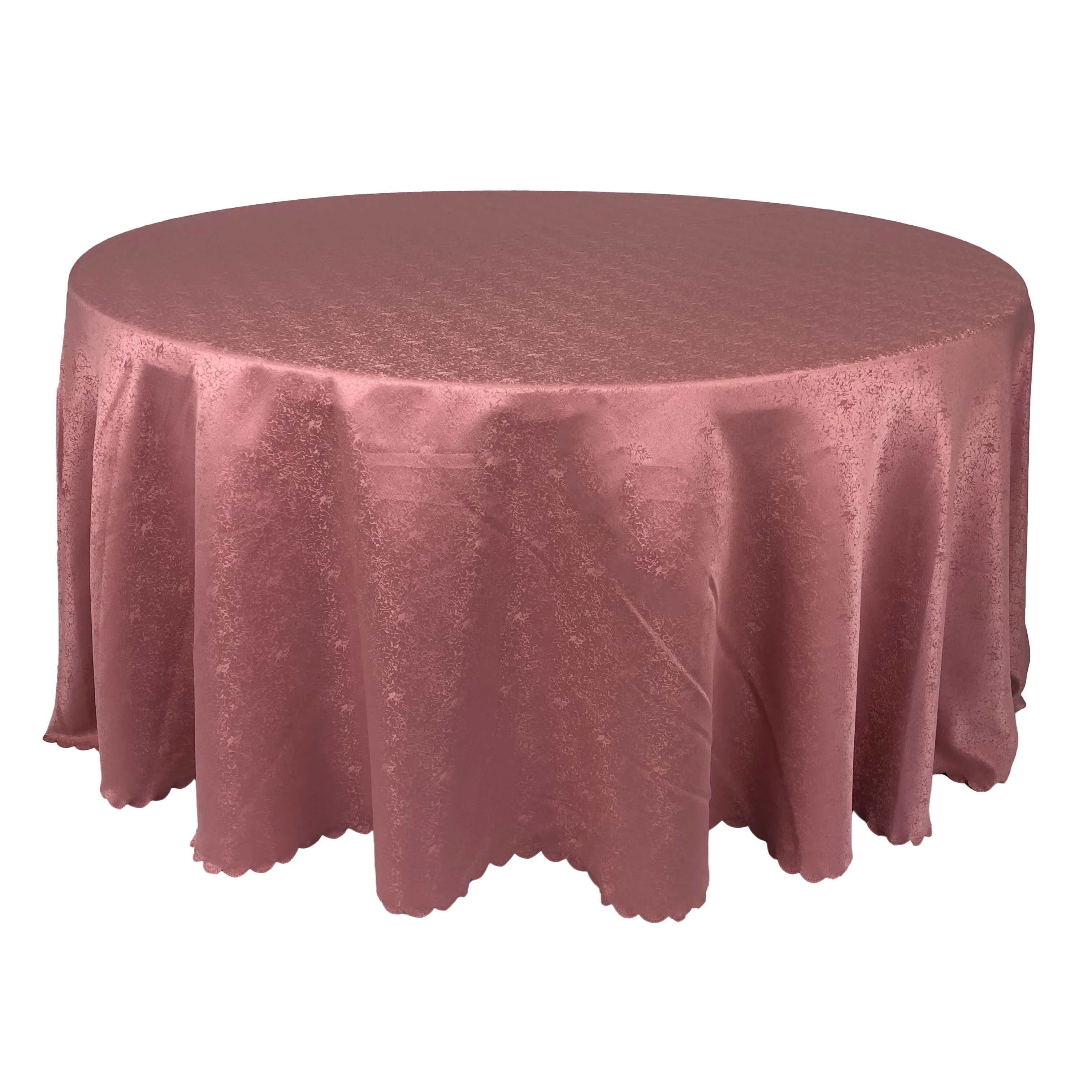 
New Trendy Dusty Rose wedding damask table cover 