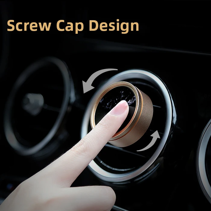 
Car air vent refreshner marble aromatherapy for car accessories interior decorative gift set with Gift Box Packaging car perfume 