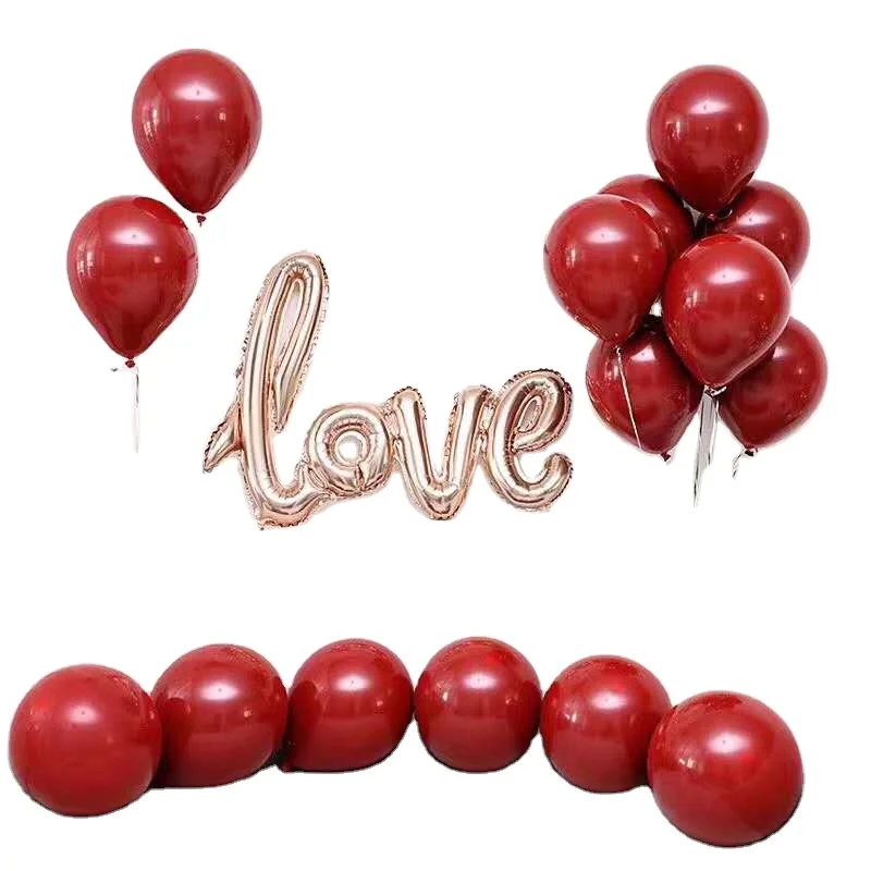 Amazon продает Лидер продаж День Святого Валентина шары украшения черные