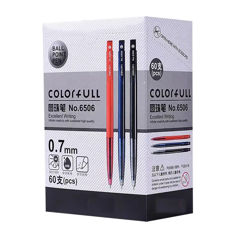 Factory direct sales 0.7mm tungsten carbide bead press out core ballpoint pen Press type automatic ballpoint pen