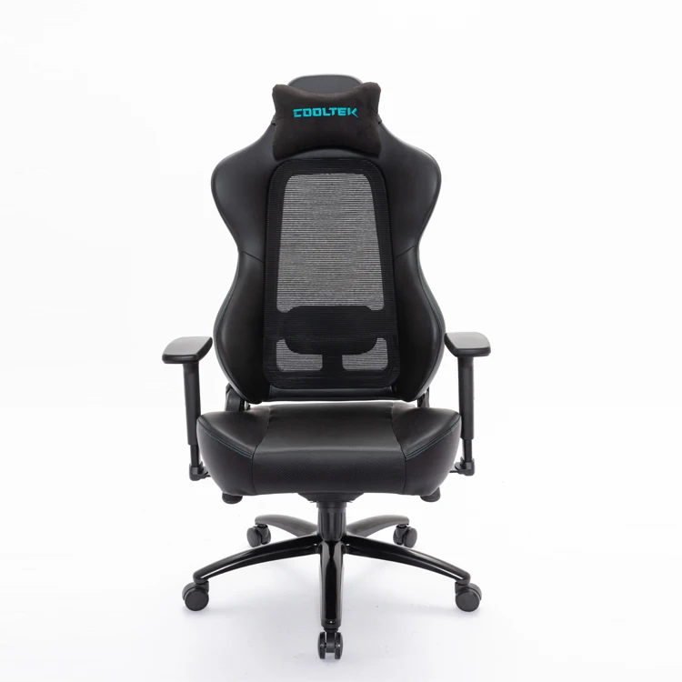 Prime PU Leather 135 Degree Reclining Adjustable Backrest Mesh Computer Ergonomic Chair Gaming