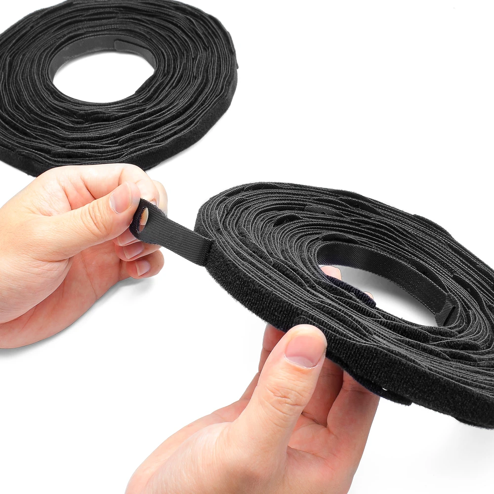 Onewrap ОЕМ липкая красочные самоблокирующийся Usb Съемный Многоразовый маркер нейлон гриб 300 х 25 мм Micro Кабельные стяжки