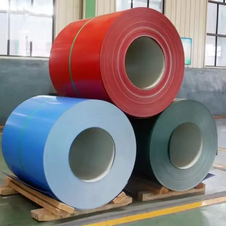PPGI PPGL Color Coated Steel Coil Z60 Z80 Z100 Z120 Z275 DX 51d For Making Corrugated Roofing Sheet Coil