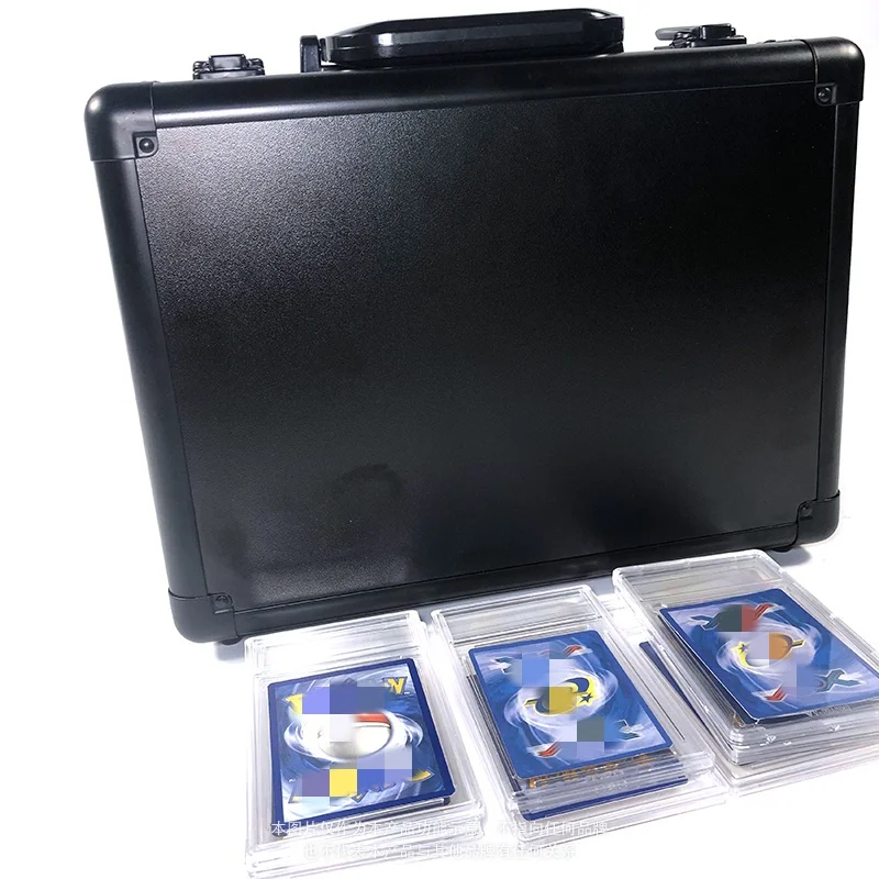 Direct Factory Pokemoned Trading Card Graded Card Slab Case with Locks for Slabs