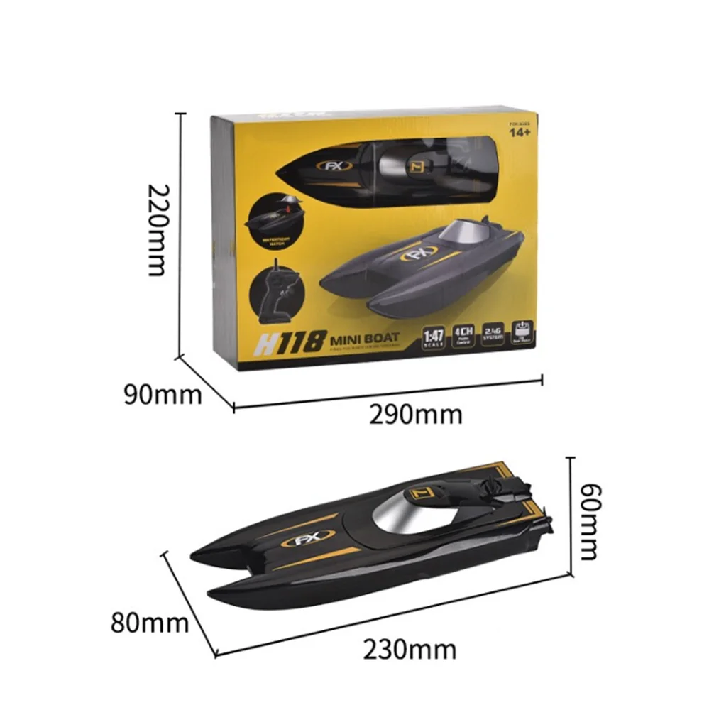 VOLANTEXRC RC Boat for Pools and Lakes, 2.4GHz High Speed Rc Boat, Adventure Racing Boat Toys for Adults & Kids