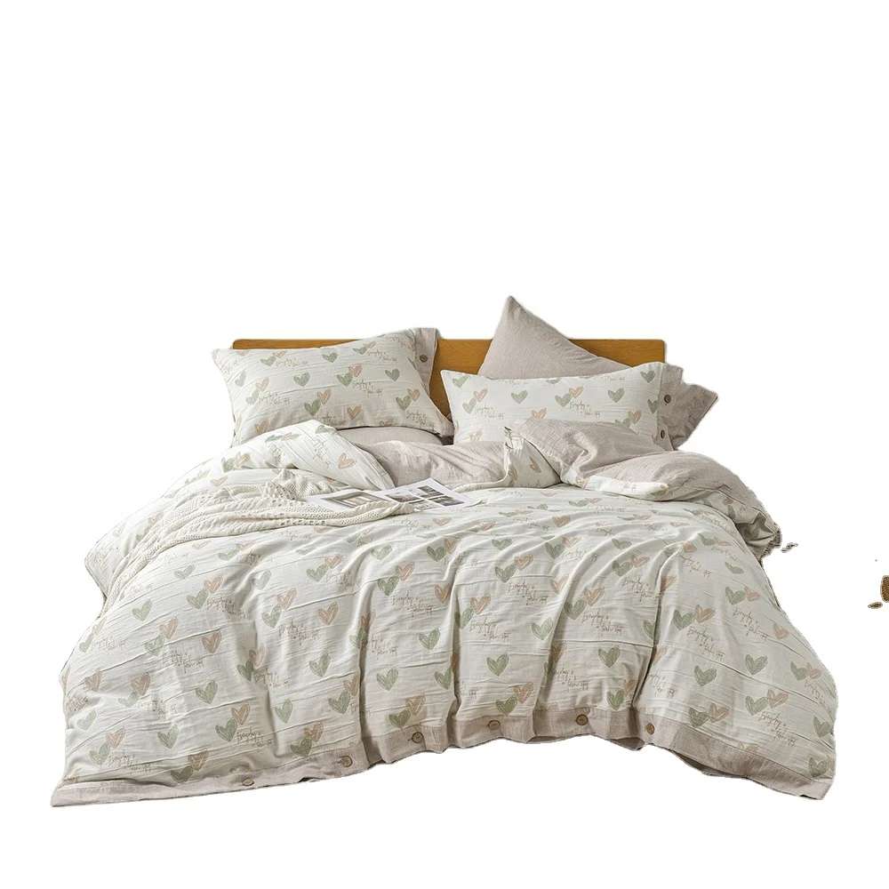 Простыни и наволочки онлайн 100 хлопчатобумажные постельные принадлежности для дома, постельное белье, светло-серое, простое, для дома, дешево