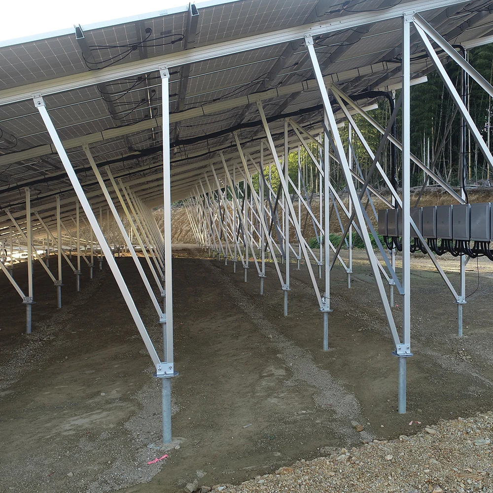 OEM customized solar panel bracket mounting racking for solar ground mount kits