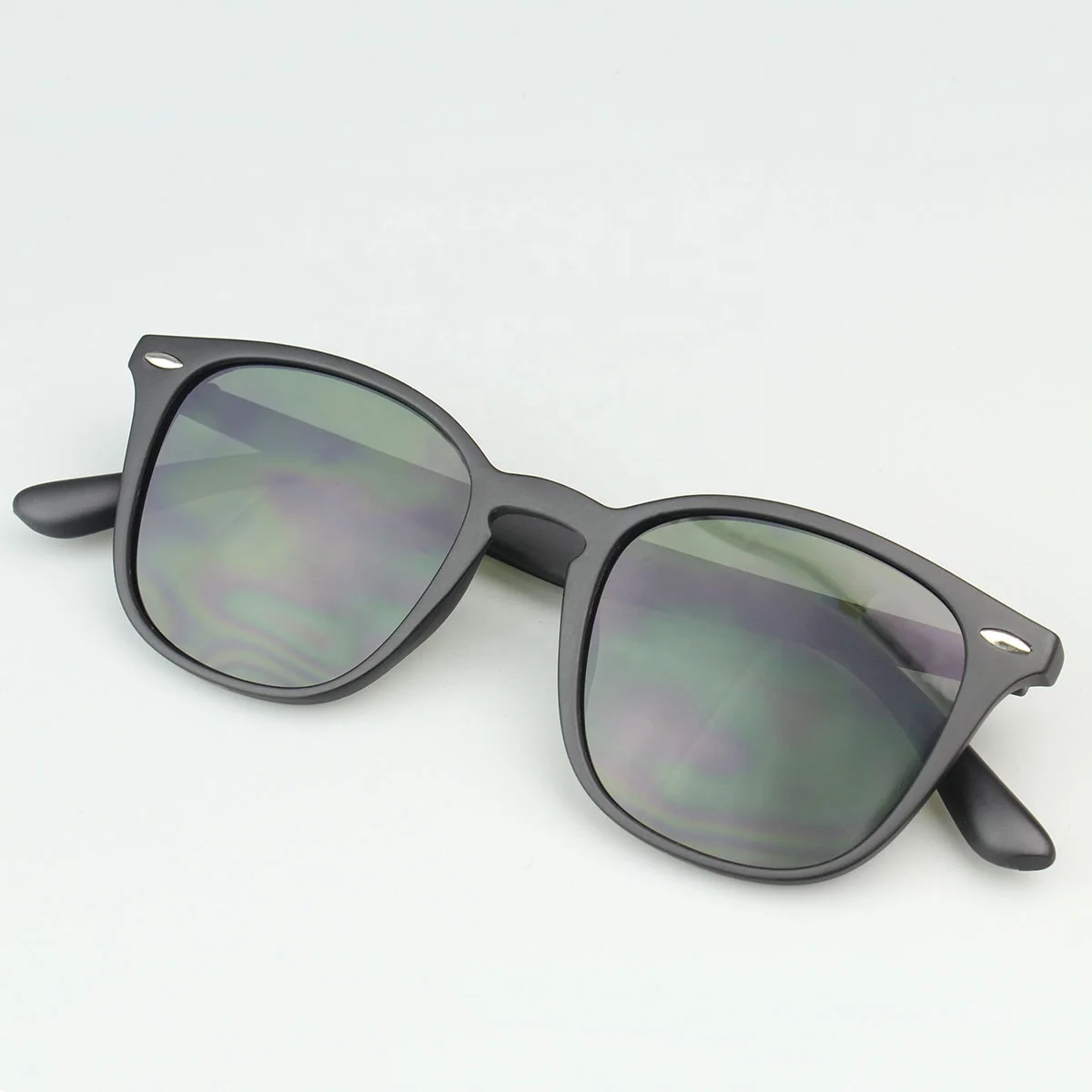 2024 Wholesale Frame Custom Logo Unisex Shades Sunglasses Lens Uv400 Frame Mens Round Sunglasses