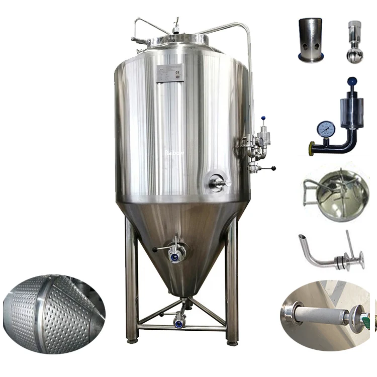 1000 liter mash/lauter tun, 1000L Brew kettle and whirlpool tank