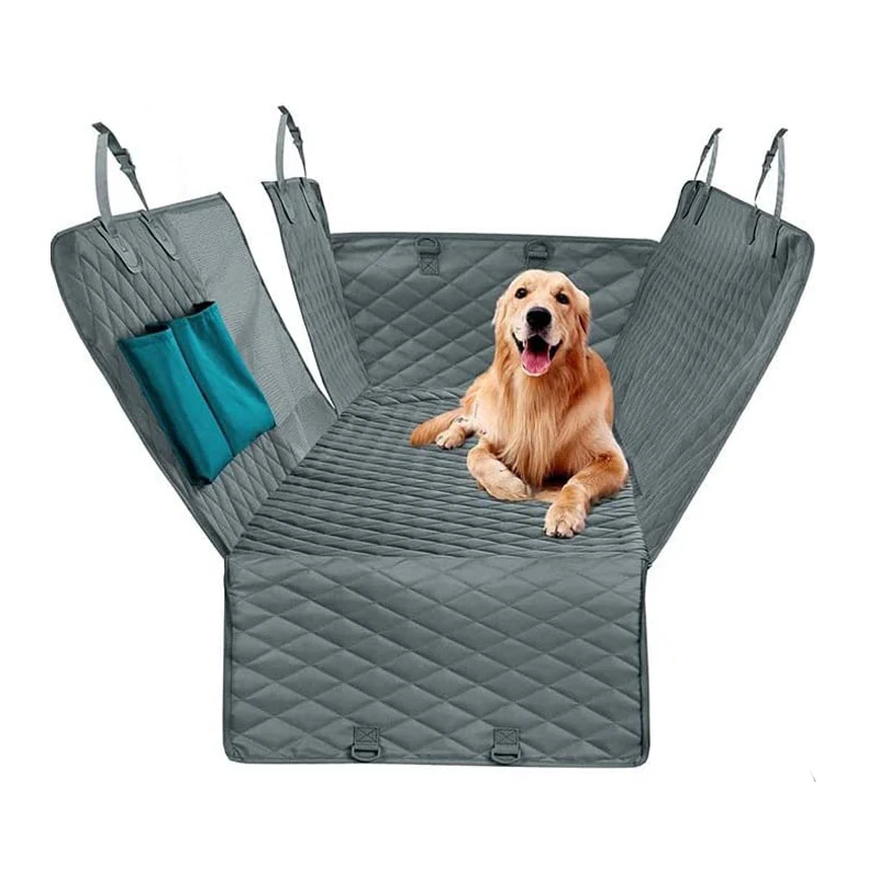 Waterproof Nonslip Heavy Duty Scratchproof Pet Dog Back Seat Cover Hammock for Cars Trucks SUVs