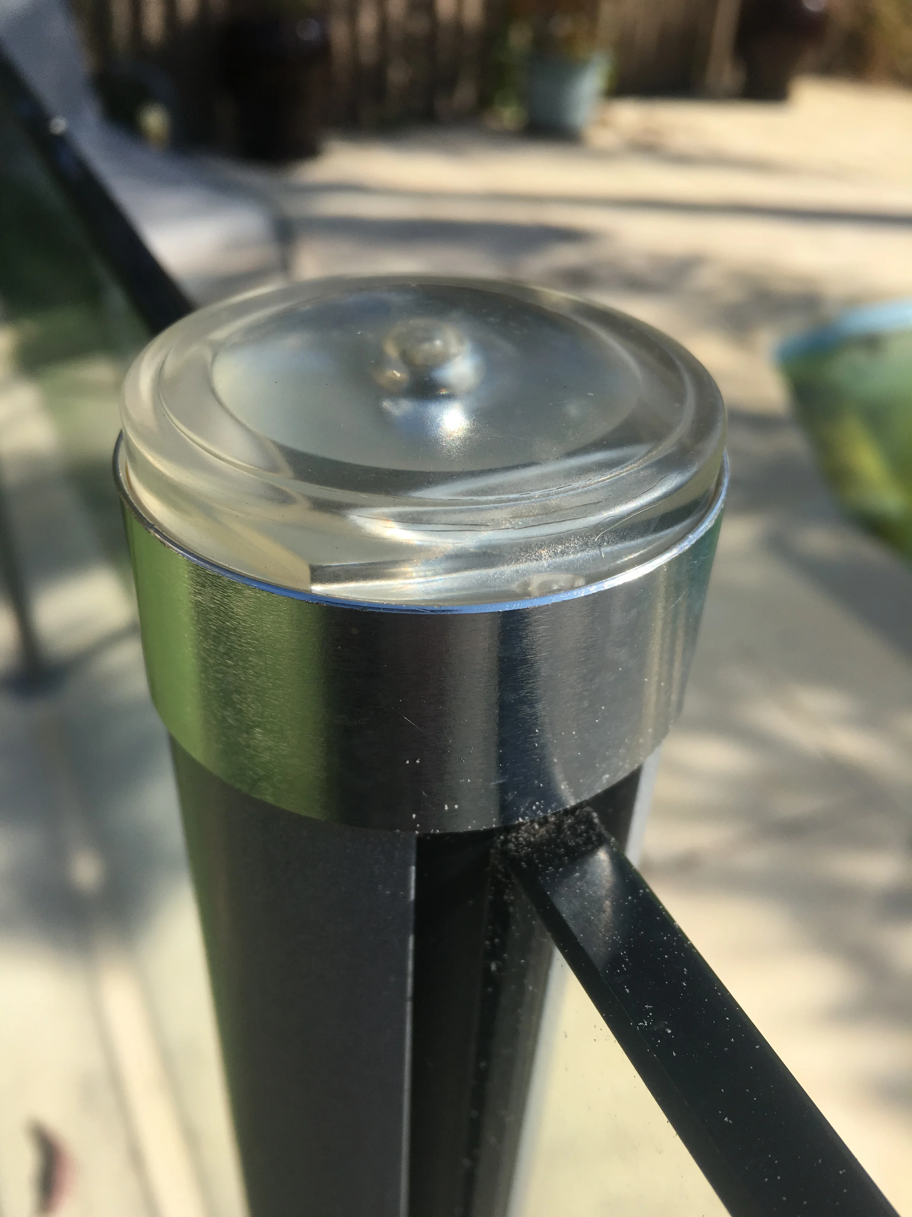 Solar Power LED Rounded Underground Light for Yard Driveway Lawn Pathway Ground deck buried lights