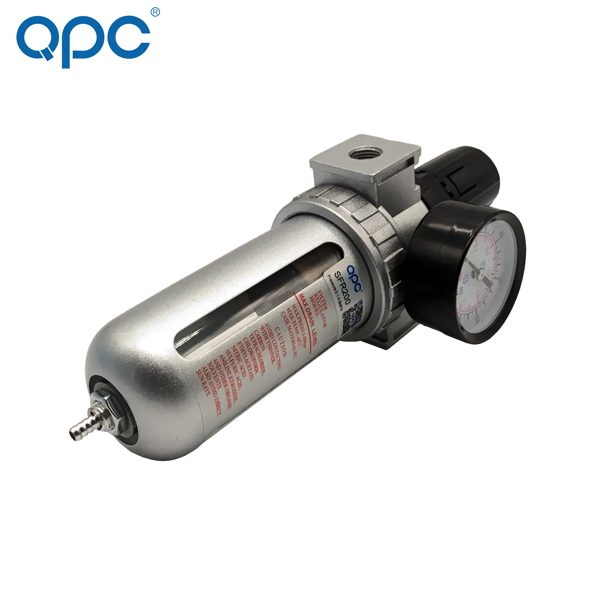 SFR Series Pneumatic Air Filter Regulator Pneumatic Air Pressure Regulators Psi Other Pneumatic Tools Provided Aluminum Alloy