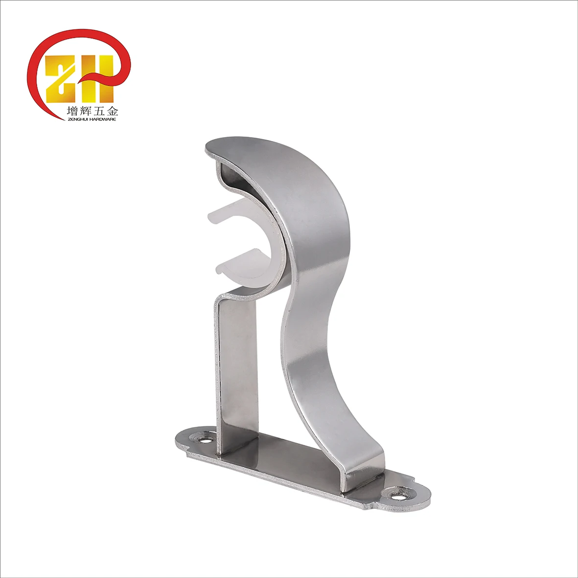 Luxury contemporary curtain rod final hanging adjustable bedroom machine round curtain tube iron double electric curtains