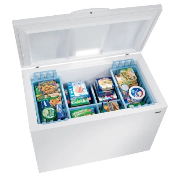 Hot Selling Industrial Commercial Store Frozen Food 800L Wholesale Horizontal White Deep Freezer Chest Refrigerator