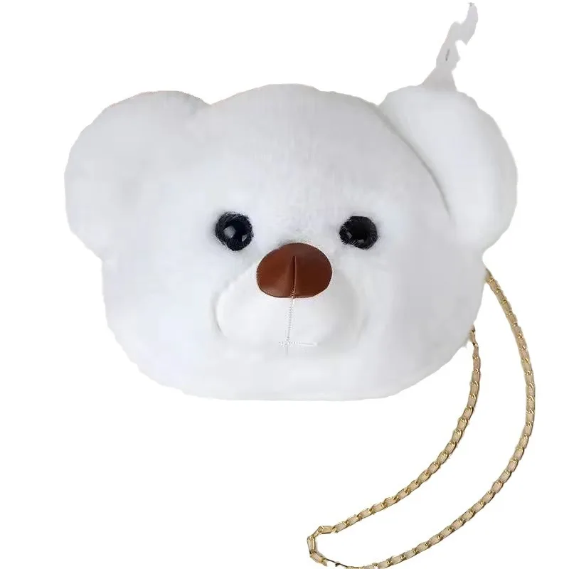 Mini Rabbit Bear Bag Unisex Plush Toys Cotton Filled Plush Toy Bag Custom Super Soft Crystal Stuffed Animals PP for Girls/girls