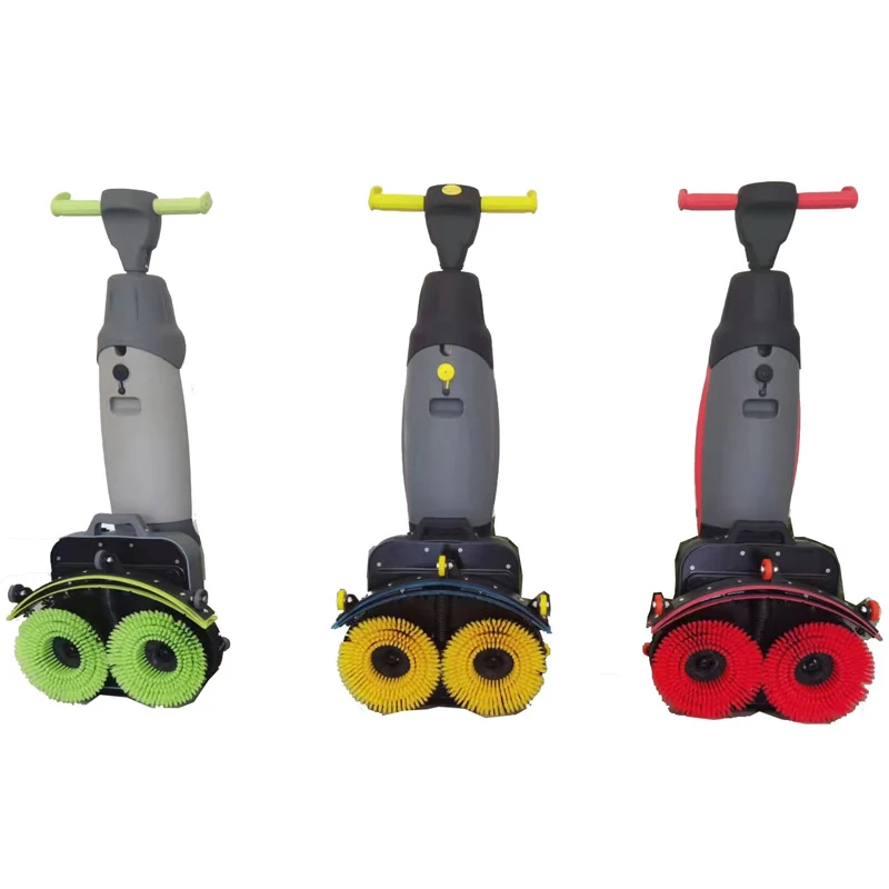 C430BN Quality Assurance Rotary Floor Scrubber Dual-Brush Floor Scrubber Mini Floor Scrubber