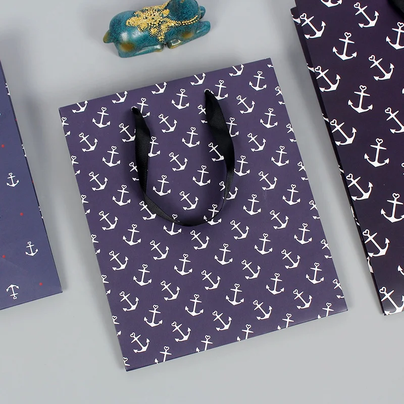 New print handbag CYMK gift bag packaging paper bag wholesale manufacturers customized