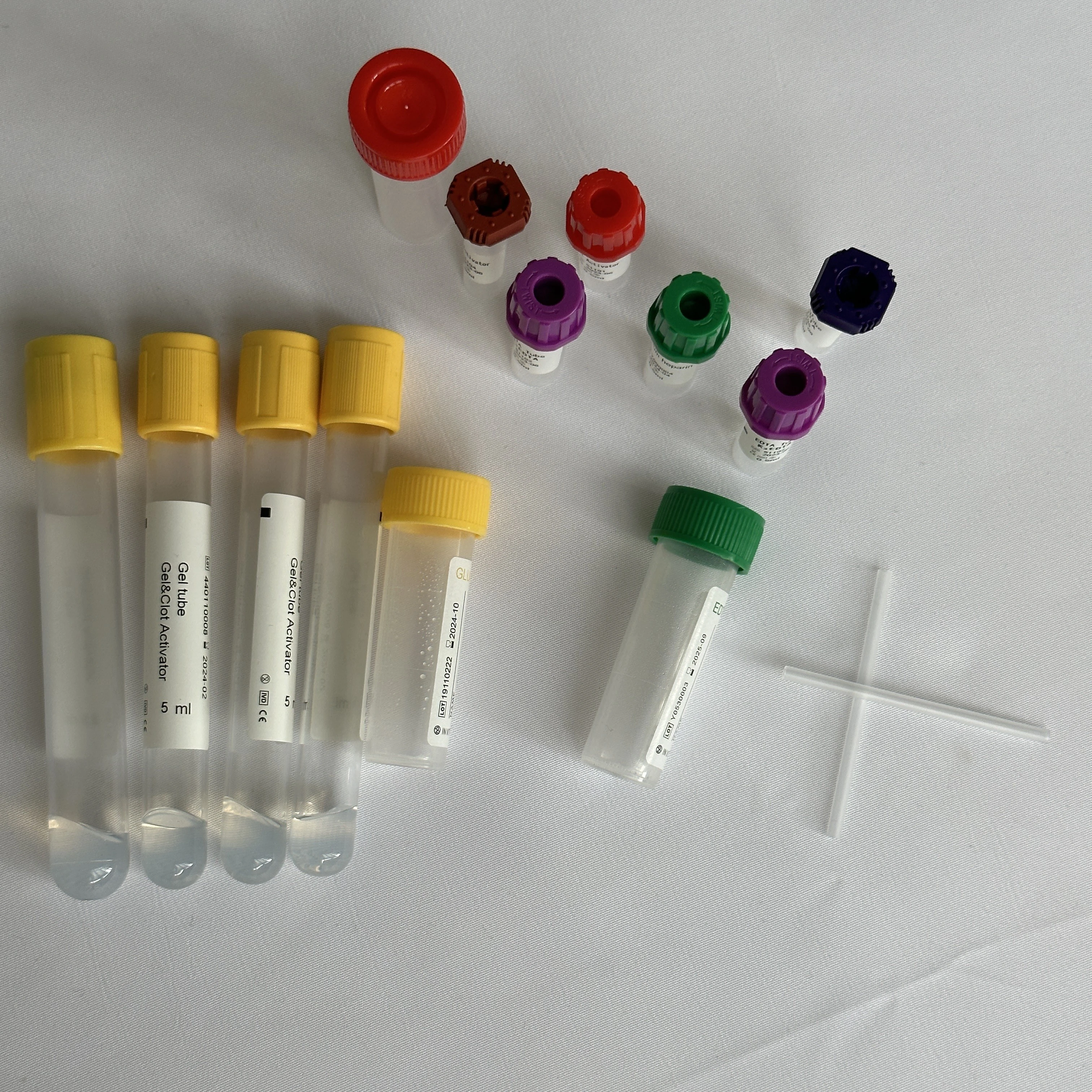 Medical disposable blood collection tube mini collection test blood with plaincap for hospital  Blood Sample Collection Tubes