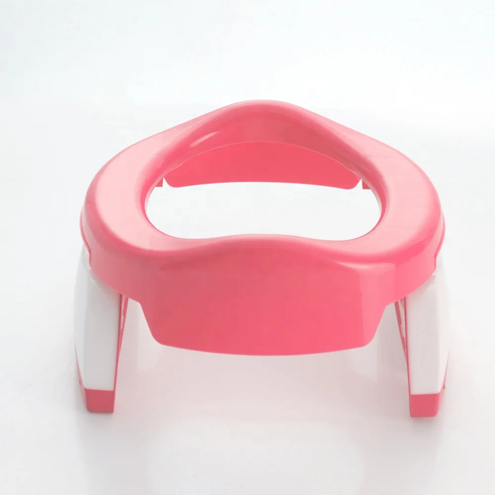Wholesale 2 in 1 Travel Potty Portable Folding Baby Toilet Seat