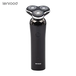 Lenrood Electric Razor New Arrival LR-600 IPX6 USB Rechargeable 4D Floating Wet And Dry Dual Use Men Electric Shavers