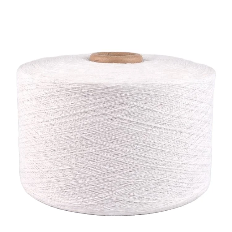 Wholesale Eco Low Price Polyester Cotton Blended OE Yarn Recycled 65/35 50/50 Knitting Yarn Sewing thread