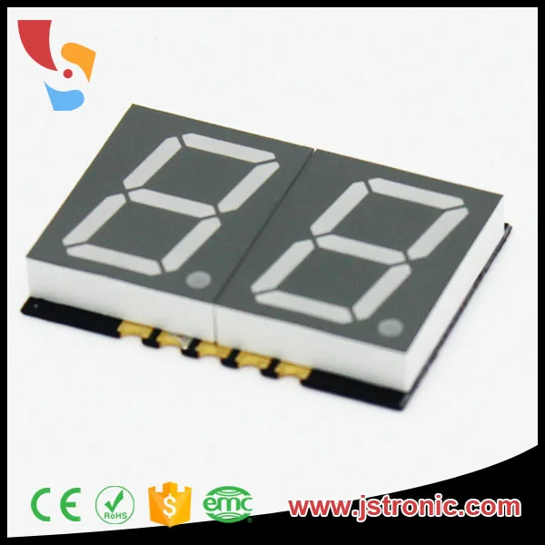 Jstronic высокое качество SMD семь сегментов 0 5 дюймов 7 smd светодиодный дисплей